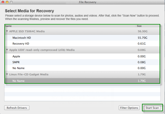free compact flash recovery software for mac
